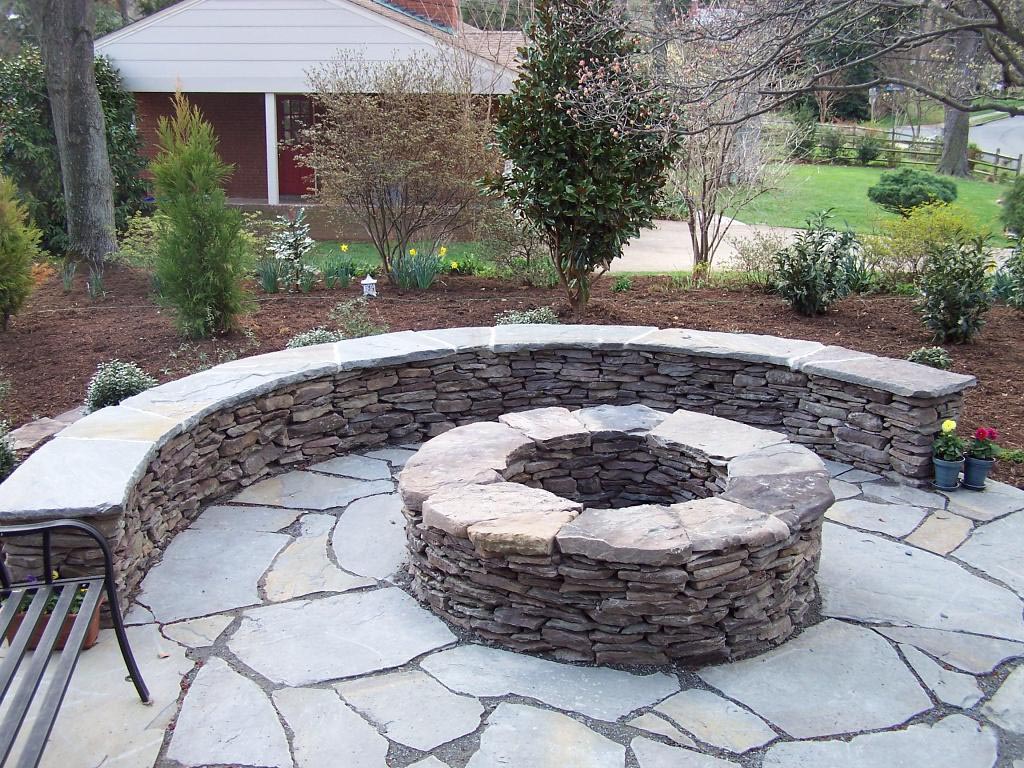 Backyard Brick Fire Pit Ideas Fire Pit Design Ideas