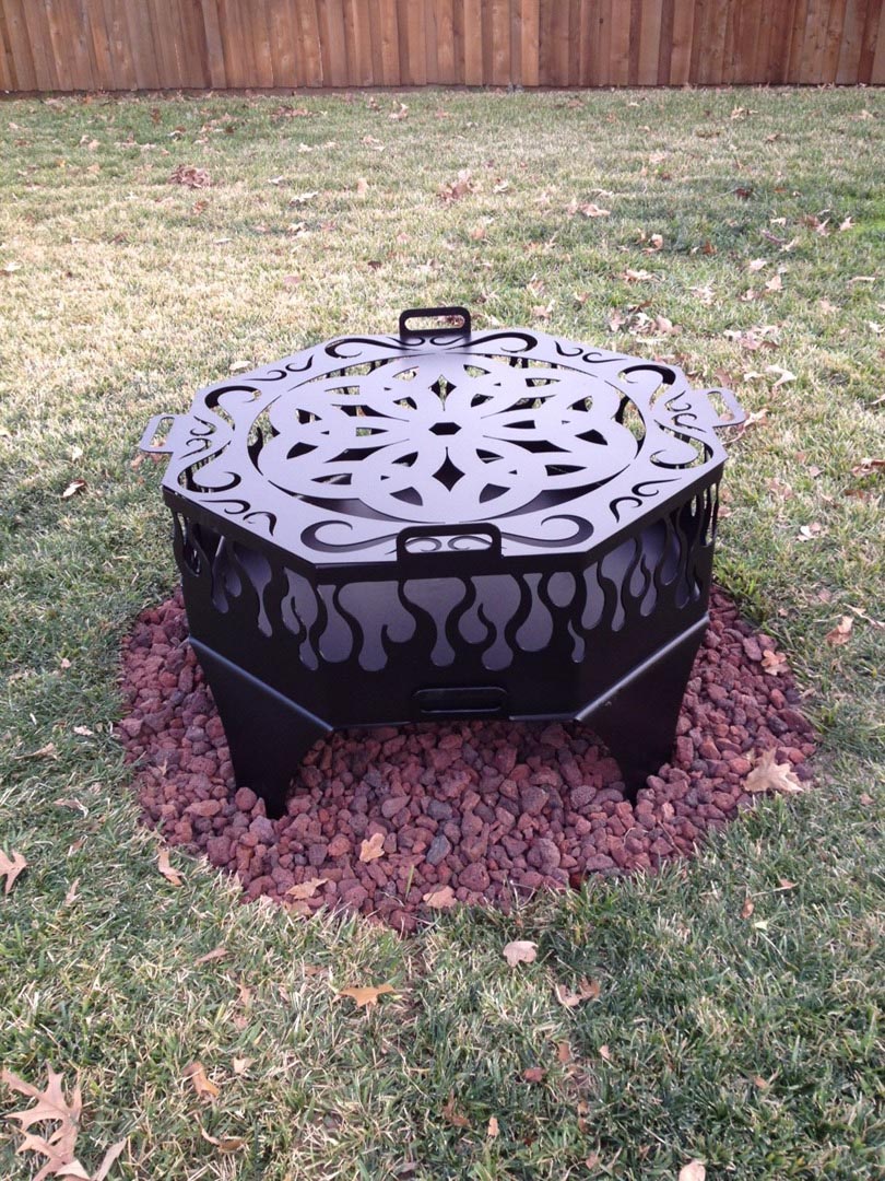 Custom Fire Pit Ring Fire Pit Design Ideas