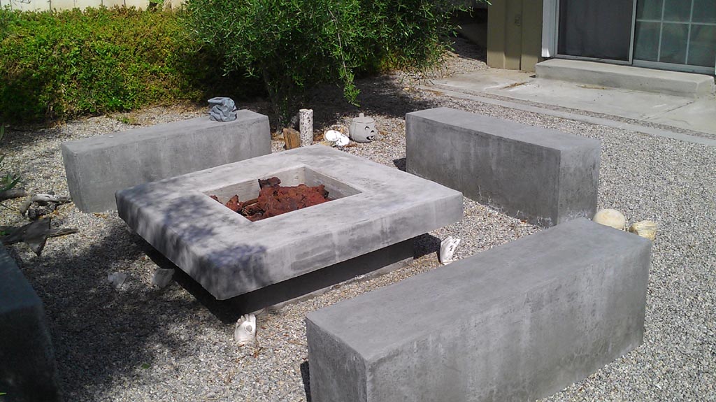 DIY Concrete Propane Fire Pit