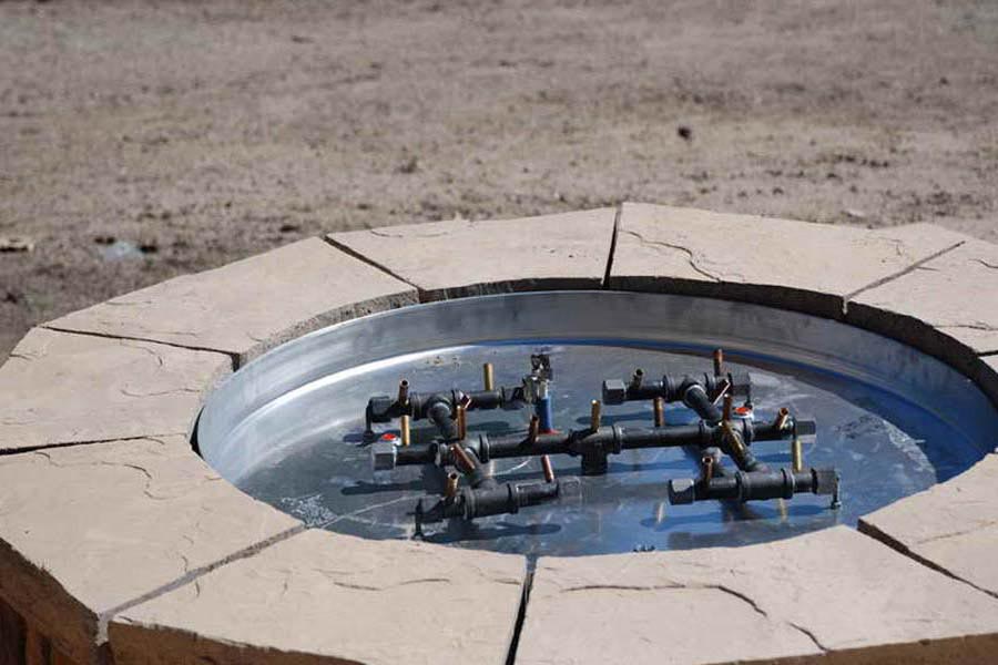 Diy Gas Fire Pit Kit Fire Pit Design Ideas