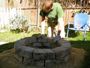 Easy Build Fire Pit