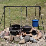 Fire Pit Cooking Tripod