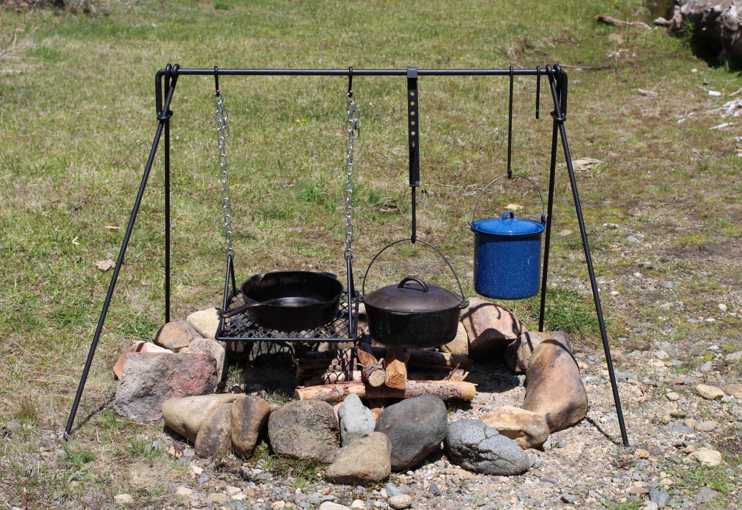 Fire Pit Cooking Tripod