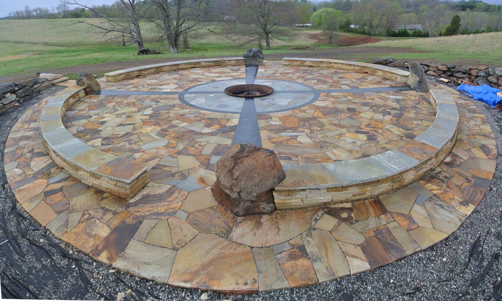 Flagstone Fire Pit Instructions