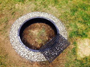 Galvanized Fire Pit Ring 36