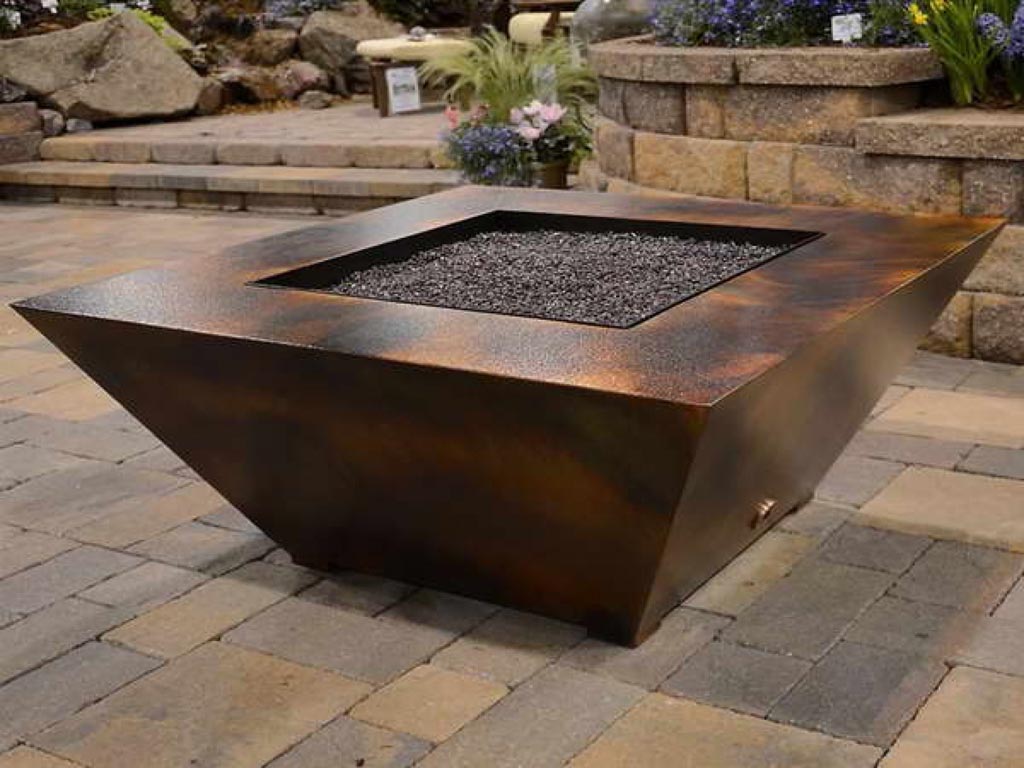 gas fire pit