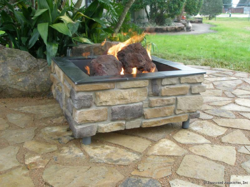 How to Build a Brick Fire Pit with Gas