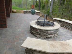 Patio Chimney Fire Pit