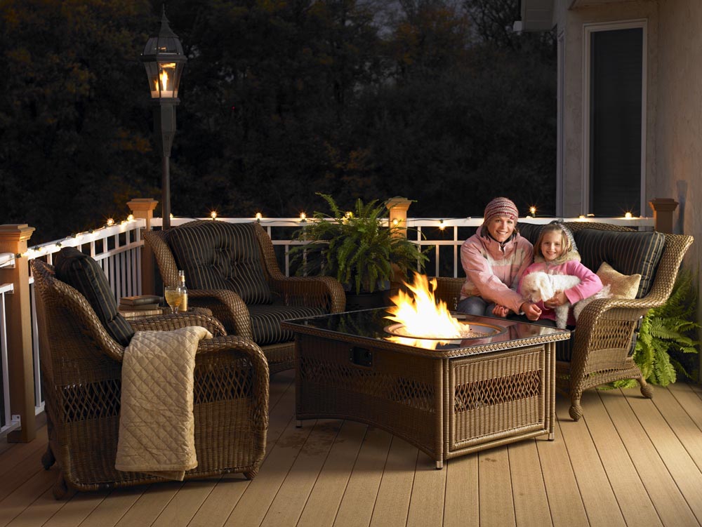 Patio Furniture Fire Pit Table Set | Fire Pit Design Ideas