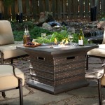 Patio Furniture with Fire Pit Table