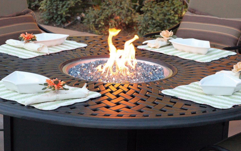 Patio Furniture with Gas Fire Pit
