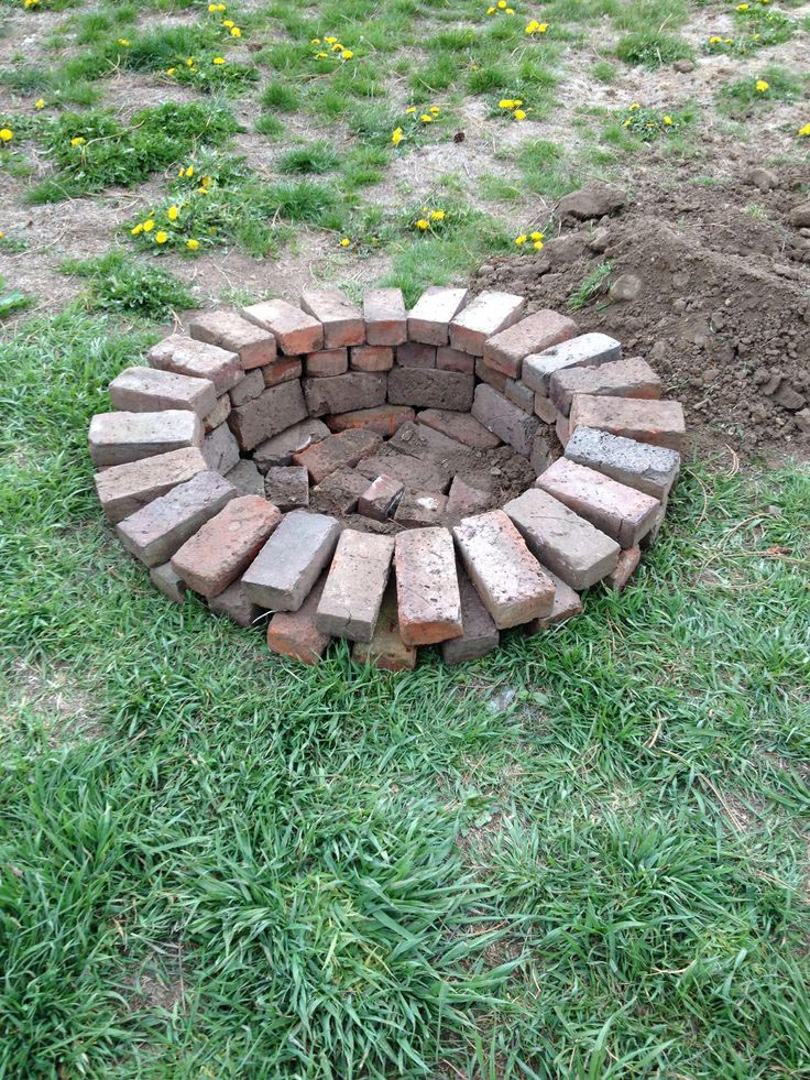 Red Brick Fire Pit Ideas