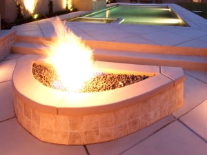 Small Outdoor Gas Fire Pit
