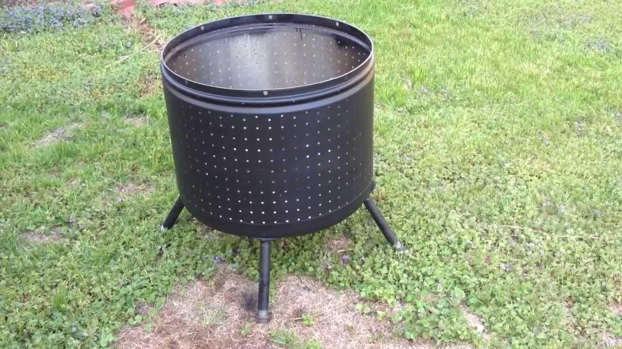 Steel Barrel Fire Pit