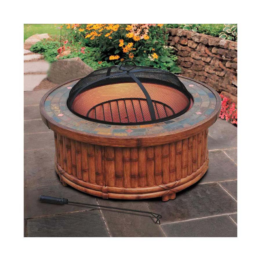 Adjustable Fire Pit Grill