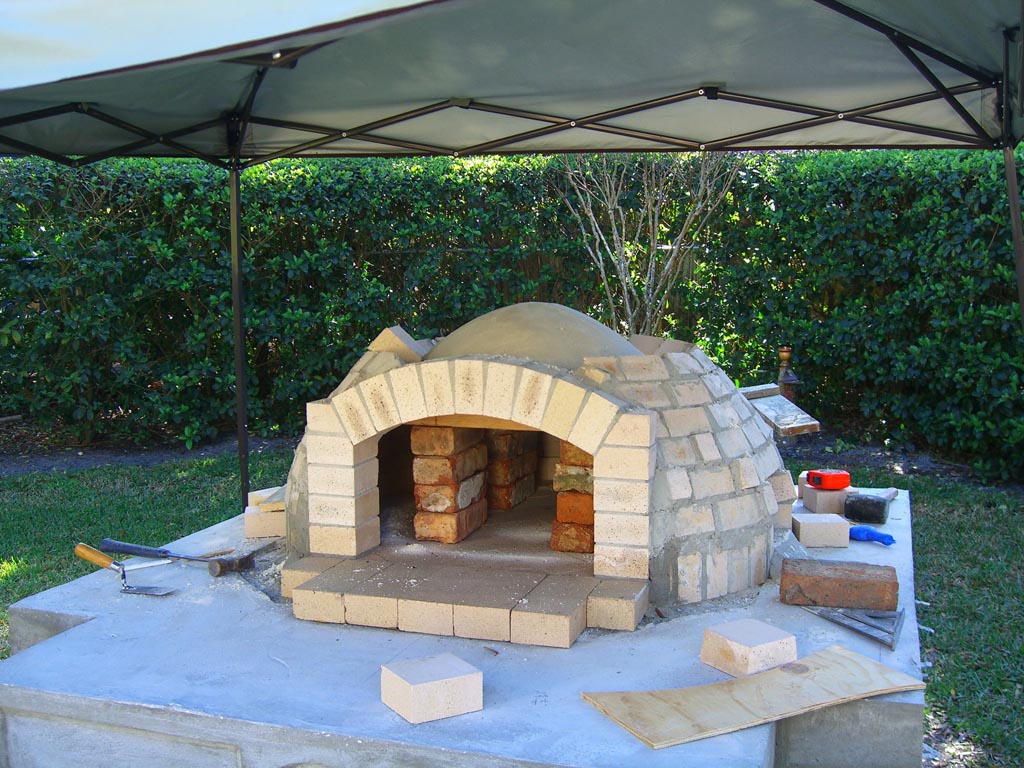 Brick BBQ and Pizza Oven Plans