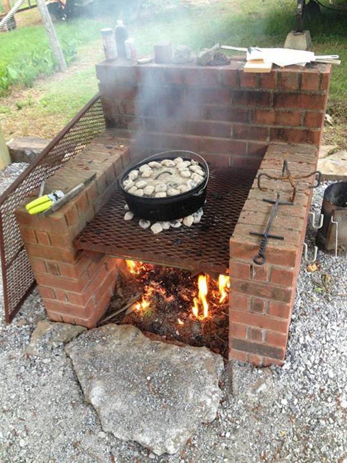 Brick BBQ Pit Smoker Plans