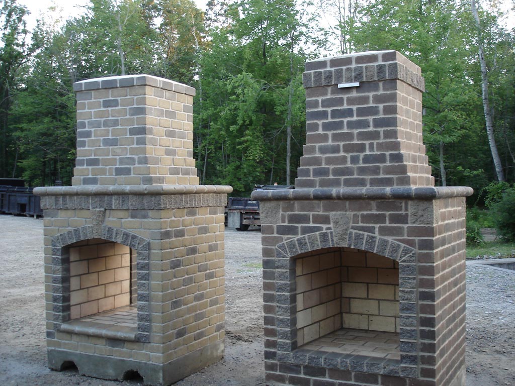 Brick BBQ Plans with Chimney