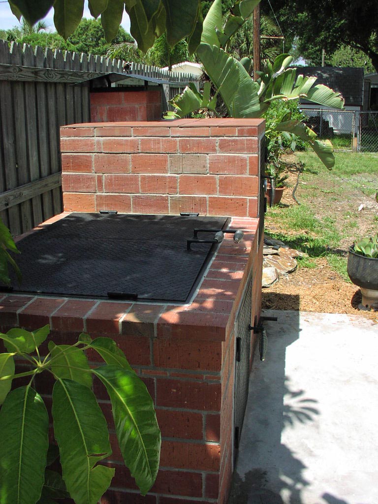 Build Your Own Brick BBQ Smoker