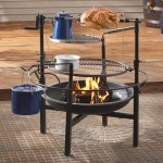 Camping Fire Pit Grill
