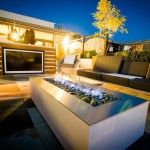 Contemporary Modern Outdoor Fire Pits