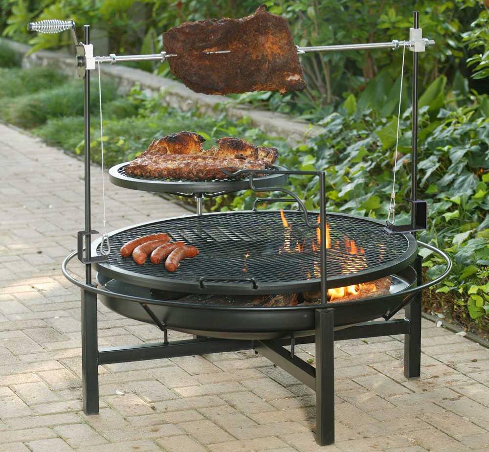 Cowboy Charcoal Grill and Fire Pit