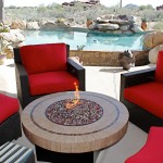 Gas Fire Pit Table and Chairs