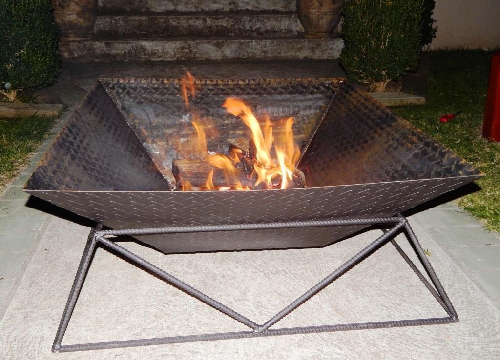 Homemade Steel Fire Pit