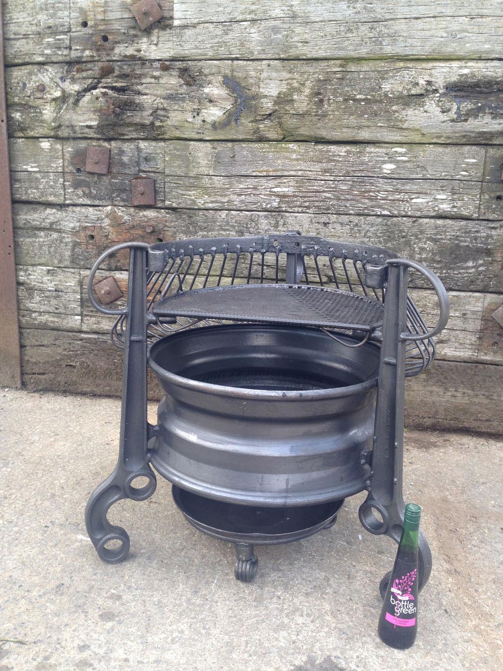 Old Tractor Rims Fire Pit Fire Pit Design Ideas