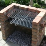 Outdoor Brick BBQ Pit