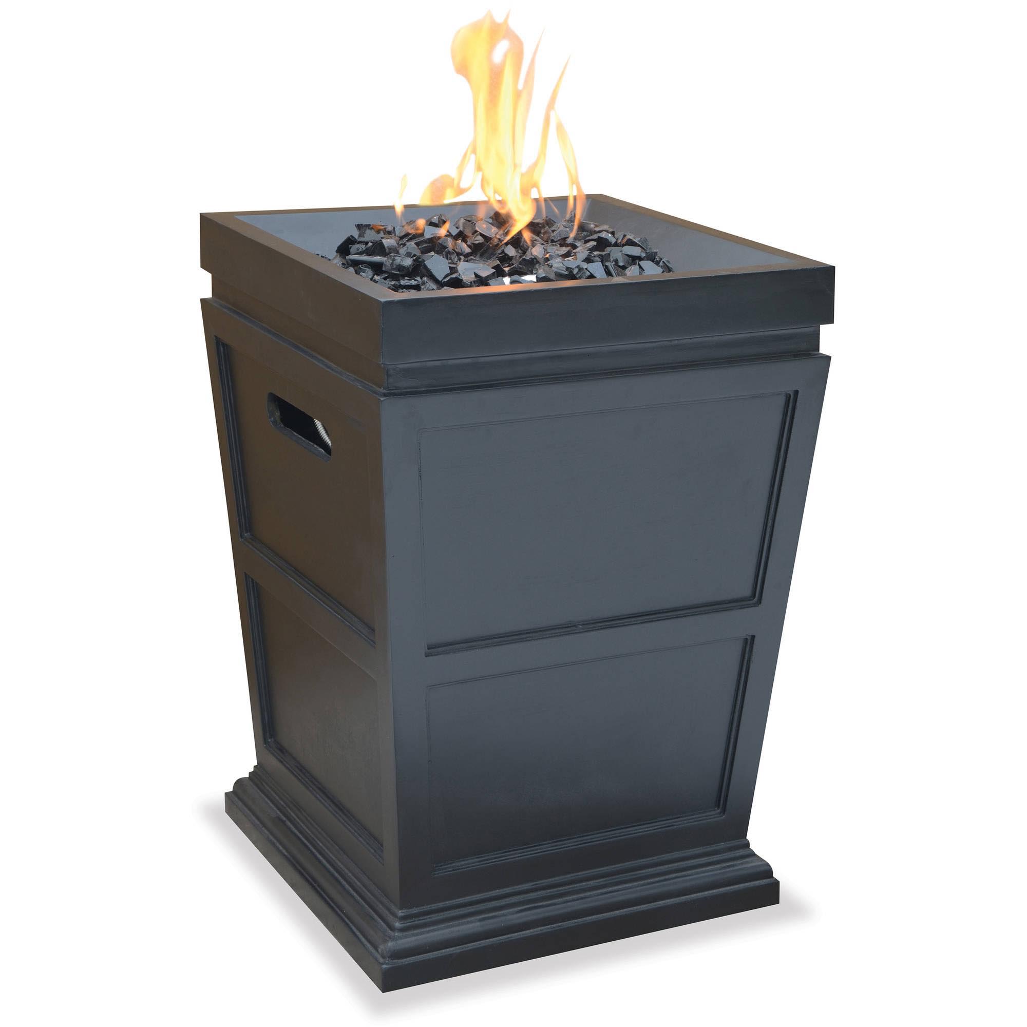 Uniflame LP Gas Ceramic Tile Fire Pit Table