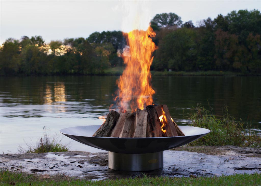 Unique Arts Stainless Steel Fire Pit