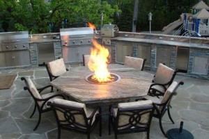 Fire Pit Furniture Set