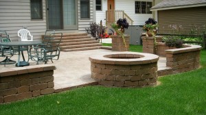 Paver Patio Fire Pit Ideas