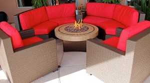 Tabletop Gas Fire Pit