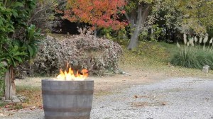 Barrel Propane Fire Pit