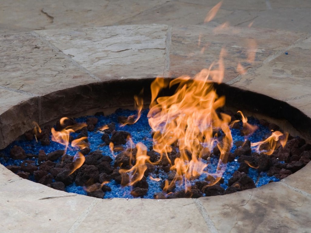 Building a Paver Patio with Fire Pit