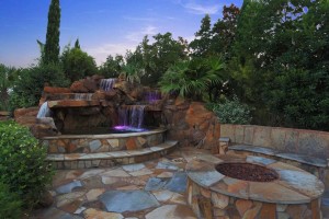 Building Fire Pit with Pavers