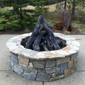 Ceramic Fire Pit Logs