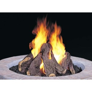 Ceramic Logs for Gas Fire Pit