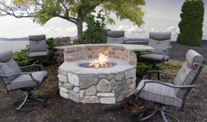 Cinder Block Fire Pit