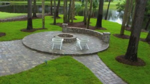 DIY Paver Fire Pit