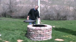 Fire Pit Grill Insert