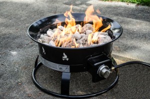 Fire Pit Made From Tire Rim