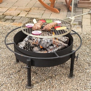 Fire Pit with Grill