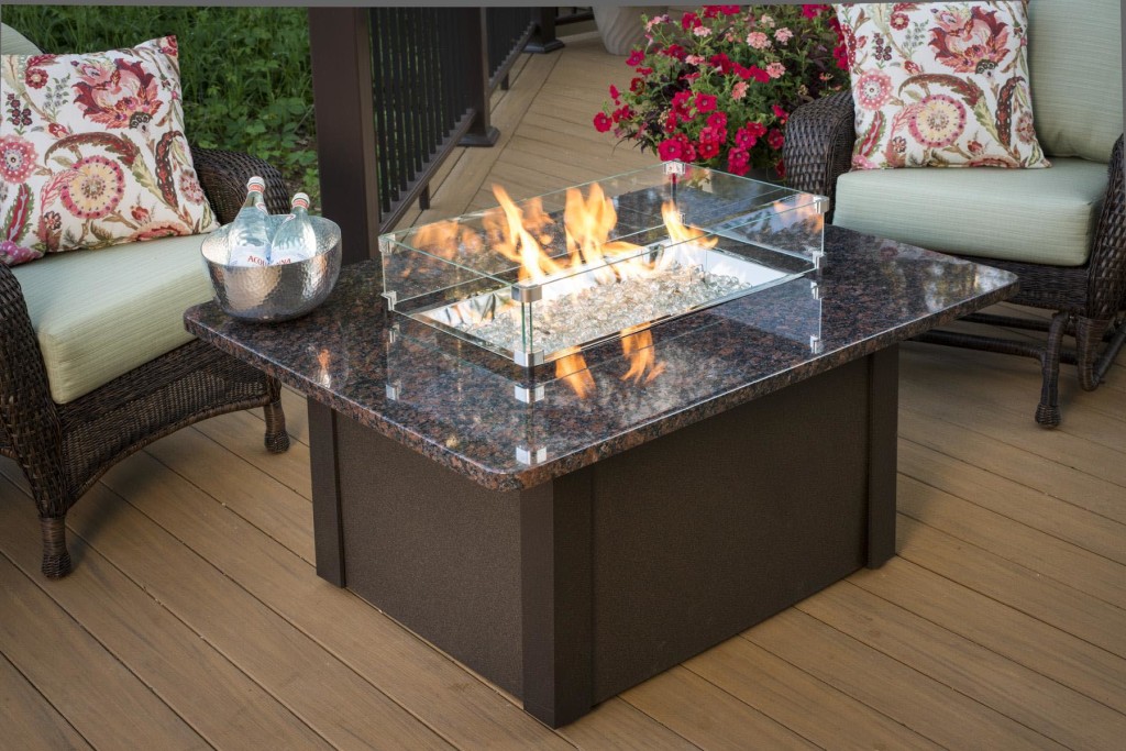 Gas Fire Pit Tables and Chairs Sets