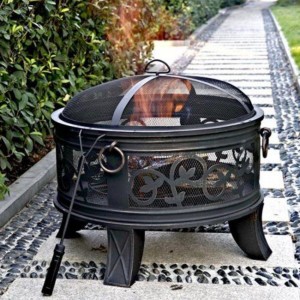 Hanging Cowboy Fire Pit