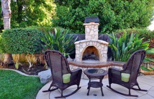 Homemade Brick BBQ Pit