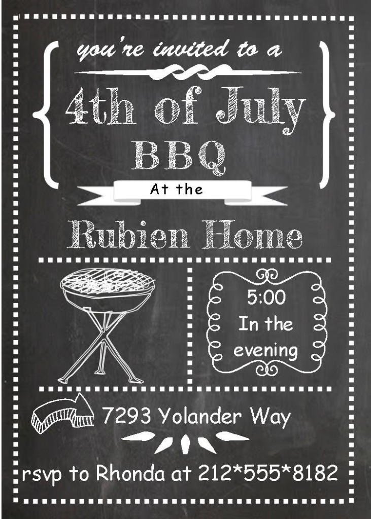 Invitation For BBQ Party Wording | Fire Pit Design Ideas