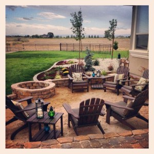 Mini Beach Backyard Fire Pit